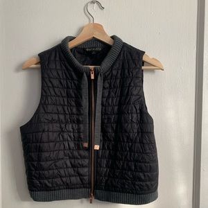 Athleta Cropped Primaloft Puffer Vest